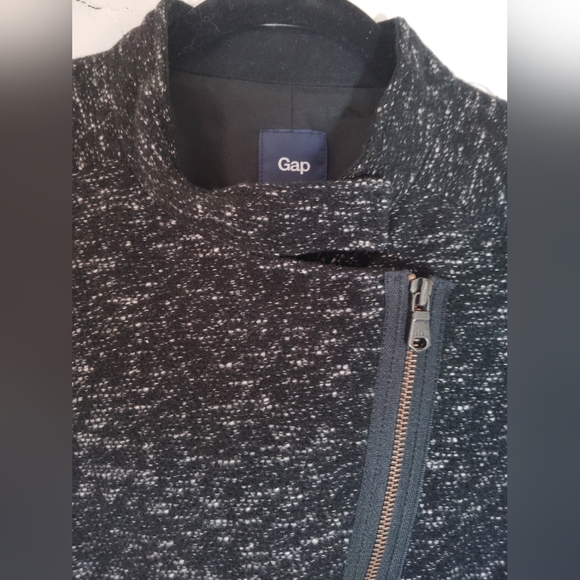 NWOT!! GAP, Wool Blend, Moto Style Jacket. Size S - Picture 4 of 10